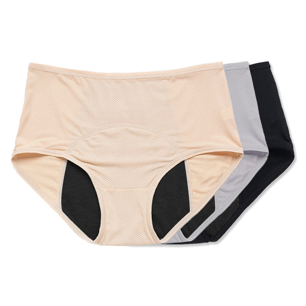 Comfy & Discreet Leakproof Underwear (Heavy Absorbency 3-Packs)